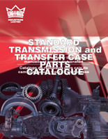 Standard transmission and transfer case parts catalog Catalogue de
